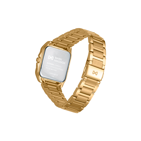 Reloj Mark Maddox Acero Ip Dorado Esfera Dorada HM0153-22