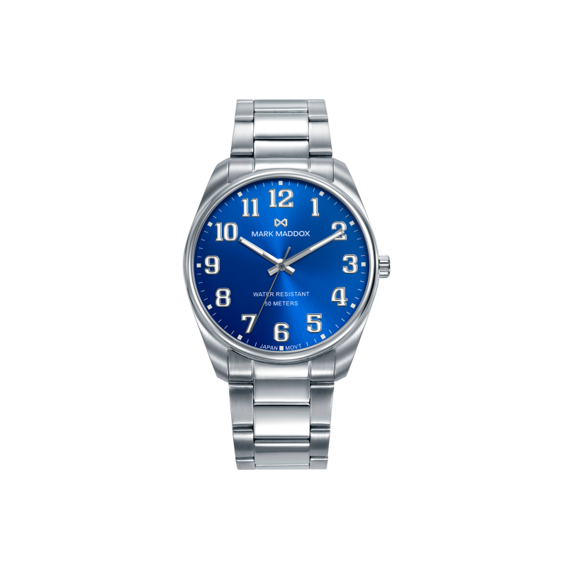 Reloj Mark Maddox Acero Esfera Azul HM1029-35