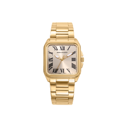 Reloj Mark Maddox Acero Dorado Cuadrado Esfera Dorada MM0143-22