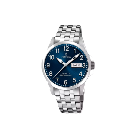 Reloj Festina hombre classics esfera azul F20357/C