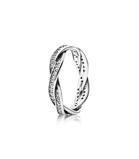 Anillo Pandora Trenzado 190892CZ