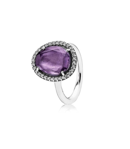 Anillo Pandora Amatista 190893AM