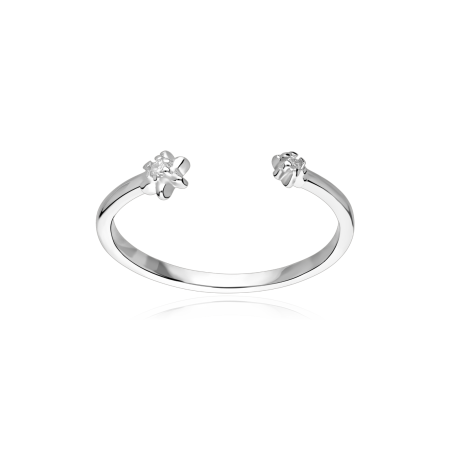 Anillo múltiple Plata primera ley y circonitas "Cielo" Anillo múltiple Plata primera ley y circonitas "Cielo"