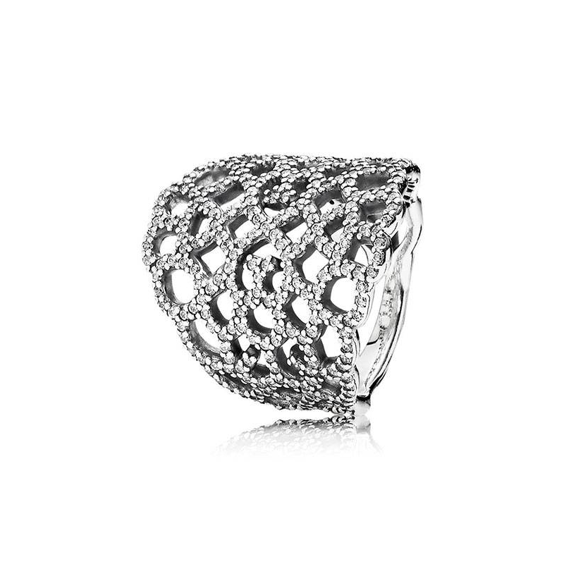 Anillo Pandora Trenzado 190892CZ