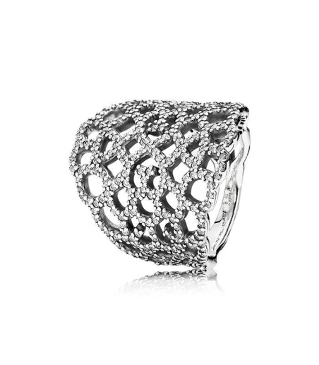 Anillo Pandora Trenzado 190892CZ