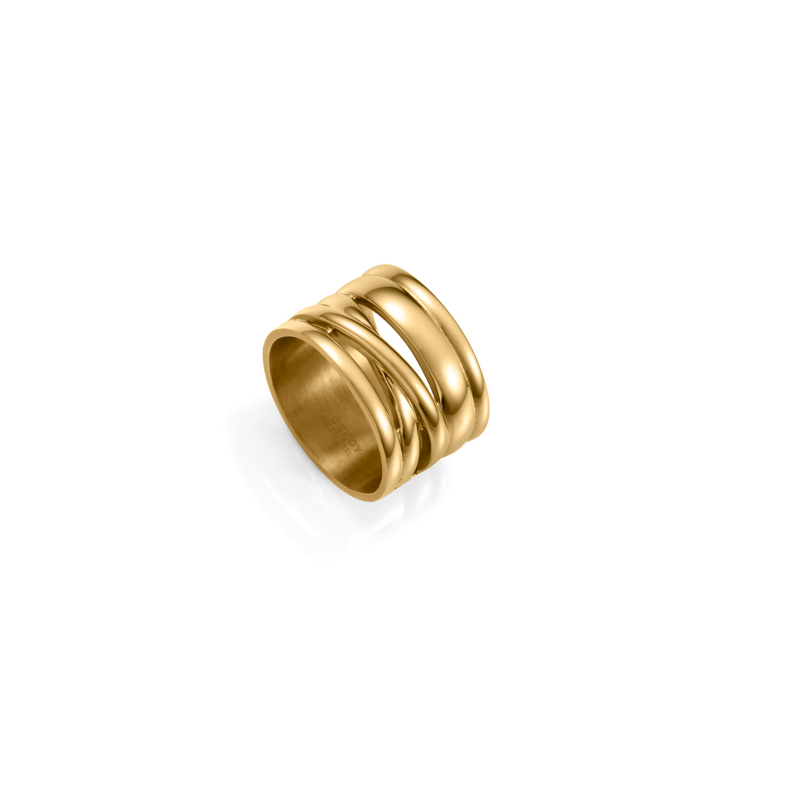 Anillo Viceroy Acero Dorado 75407A01412