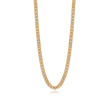 Cadena Viceroy Acero Dorado Curb Doble 1374C01012