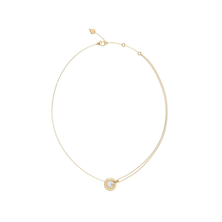 Collar Guess G Crystal Acero Baño Oro JUBN05437JWYGT-U