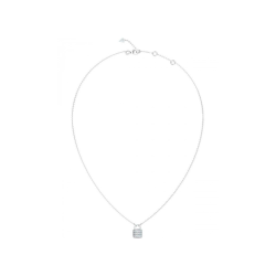 Collar Guess My Secret Acero Candado Y Cristales JUBN05417JWRHT-U