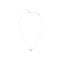 Collar Guess Iconique Acero Estrella JUBN05537JWRHT-U