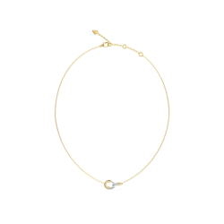 Collar Guess Majorelle Acero Baño Oro JUBN05373JWYGRHT-U