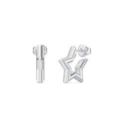 Pendientes Guess Iconique Acero Estrella JUBE05539JWRHT-U