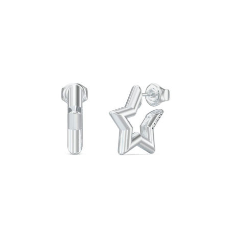 Pendientes Guess Iconique Acero Estrella JUBE05539JWRHT-U