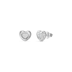 Pendientes Guess L.O.V.E Acero Corazón JUBE05466JWRHT-U