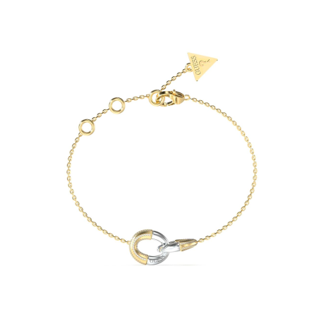 Pulsera Guess Majorelle Acero Aro Bicolor JUBB05374JWYGRHS