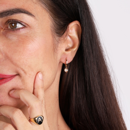 Pendientes Oro 18k y perlas cultivadas "Lady"