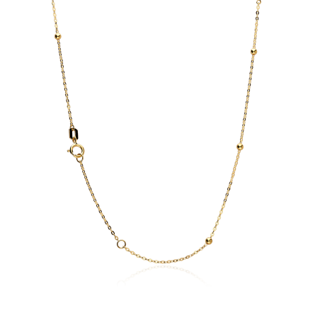 Gargantilla Oro 18k y gemas de colores "Fun"