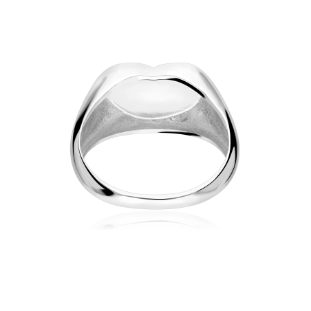 Anillo Plata Primera ley "Blanca"