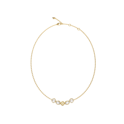 Collar Guess Acero Baño Oro Mamounia JUBN05569JWYGT-U