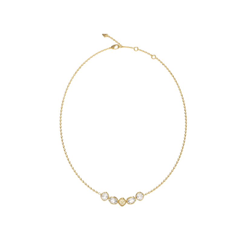 Collar Guess Acero Baño Oro Mamounia JUBN05569JWYGT-U