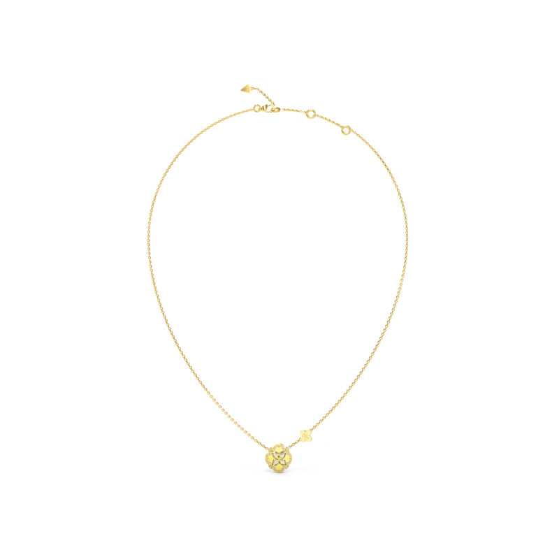 Collar Guess Acero Baño Oro Wild Flower JUBN05502JWYGT-U