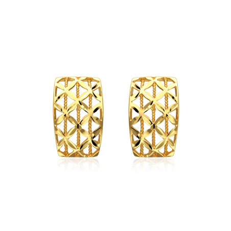 Pendientes Oro 18k "Burnie"