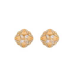 Pendientes Guess Acero Dorado Flor Wild Flower JUBE05504JWYGT-U