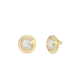 Pendientes Guess Acero Y CIrconitas G Crystal JUBE05440JWYGT-U