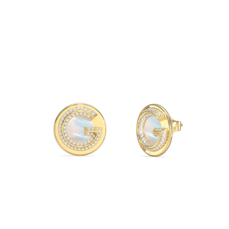 Pendientes Guess Acero Y CIrconitas G Crystal JUBE05440JWYGT-U