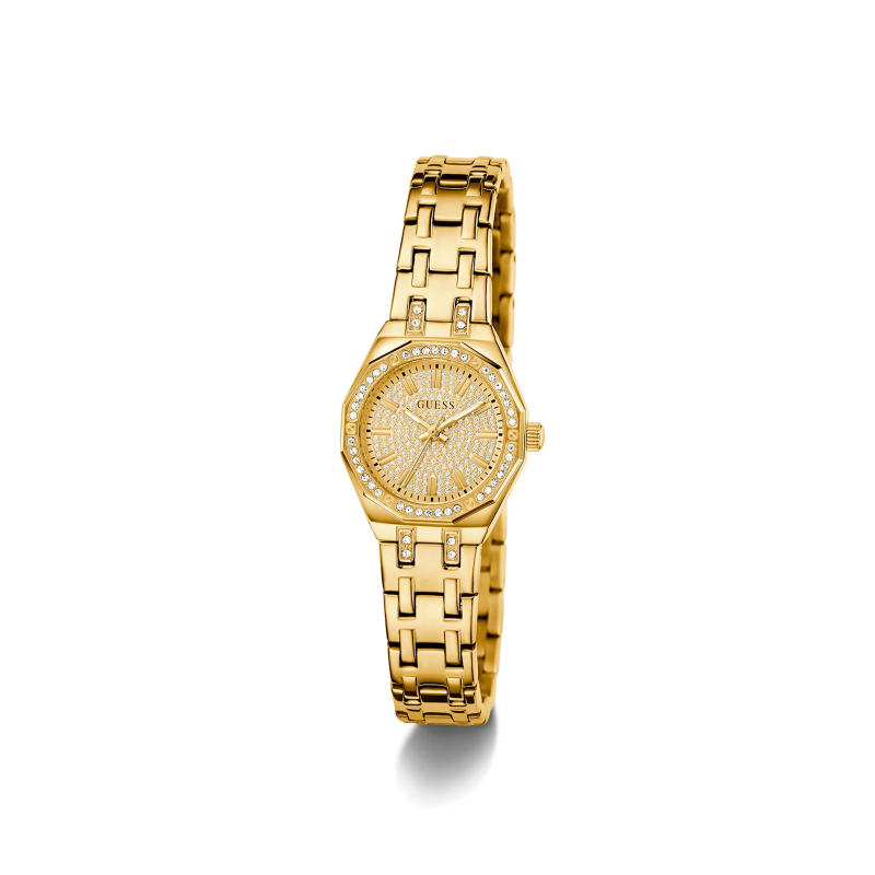 Reloj Guess Acero Esfera Dorada Y Circonitas Pixie GW0931L2
