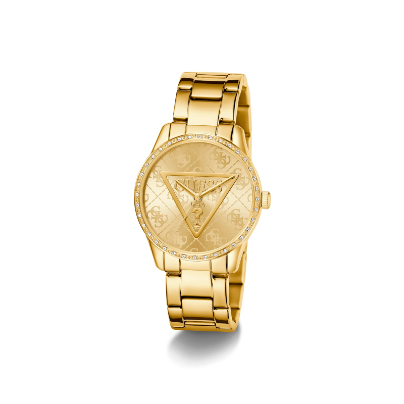 Reloj Guess Acero Esfera Dorada Y Circonitas Roxy GW0987L2