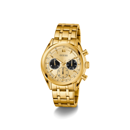Reloj Guess Acero Esfera Dorada Dawson GW0971G2