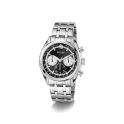 Reloj Guess Acero Esfera Negra Dawson GW0971G1