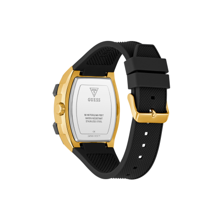 Reloj Guess Acero Dorado Y Negro Phoenix GW0956G2