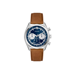 Reloj Guess Acero Esfera Negra Dawson GW0972G1