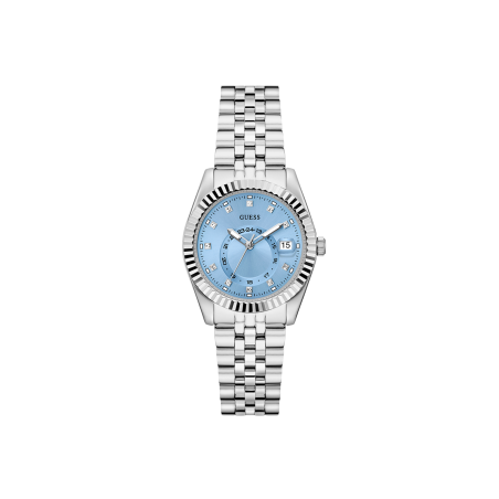 Reloj Guess Acero Esfera Azul Jada GW0936L1