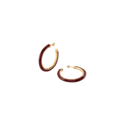 Pendientes Agatha Paris Aro Abierto Baño Oro 2380117‑473‑TU