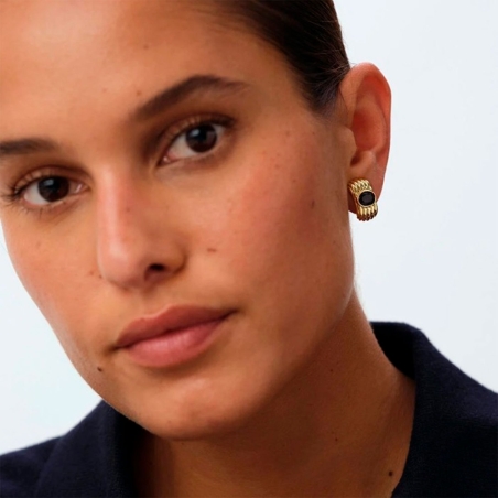 Pendientes Agatha Paris Baño Oro Y Circonita 2380751-236-TU