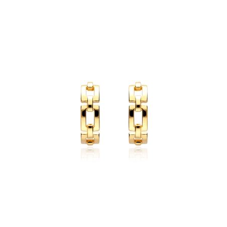 Pendientes Oro 18k "Tresla"