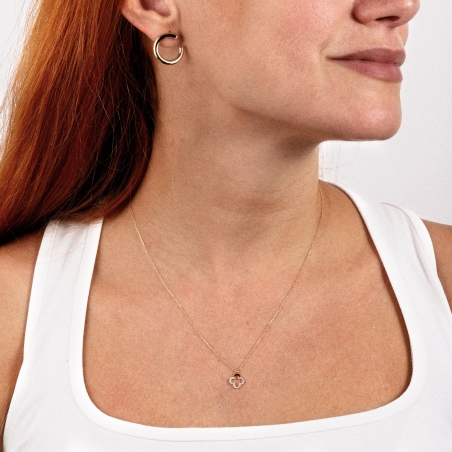 Gargantilla Oro 18k y circonitas "Klee"