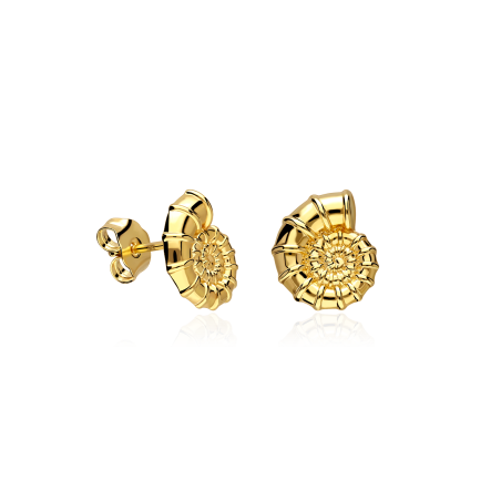 Pendientes Oro 18k "Fosile"