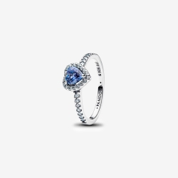 Anillo Pandora Corazón Azul 198421C05