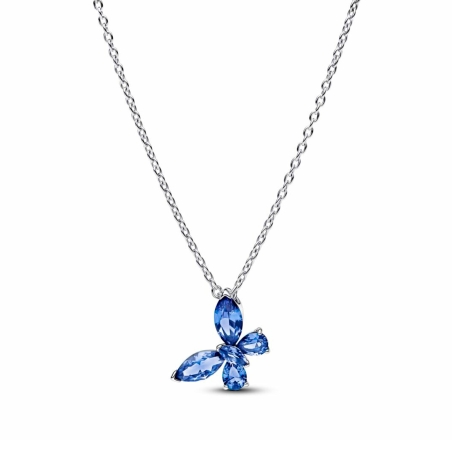 Collar Pandora mariposa azul 394232C01-45