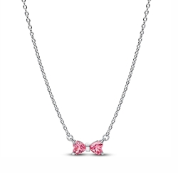 Collar Pandora Lazo rosa 394235C01-45