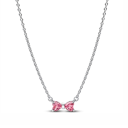 Collar Pandora Lazo rosa 394235C01-45 Collar Pandora Lazo rosa 394235C01-45