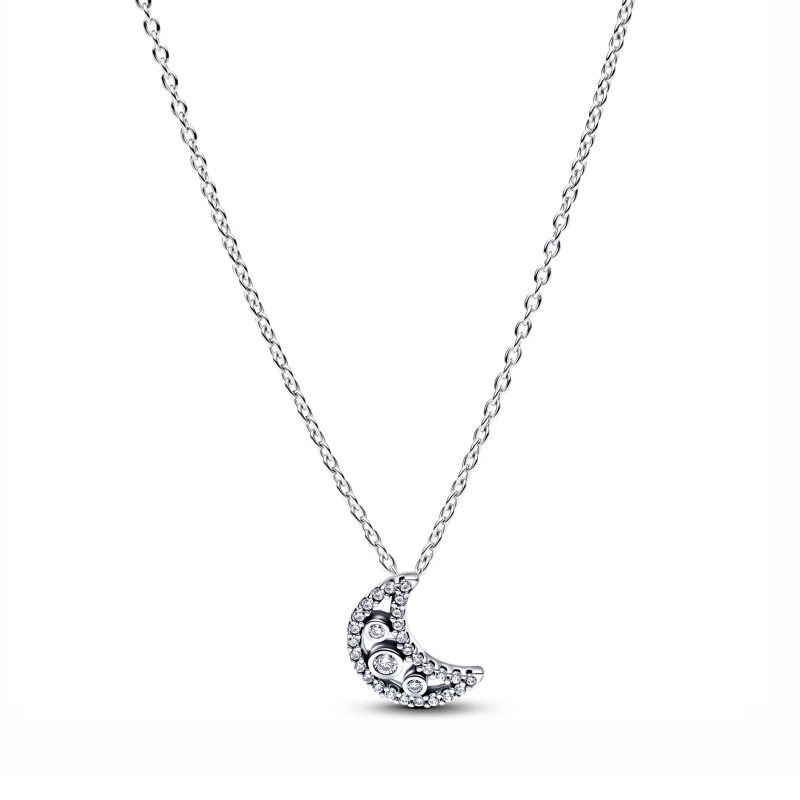 Collar Pandora Luna y circonitas 394259C01-50