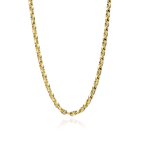 Cadena Oro 18k eslabón travesino 60cm "Kana"