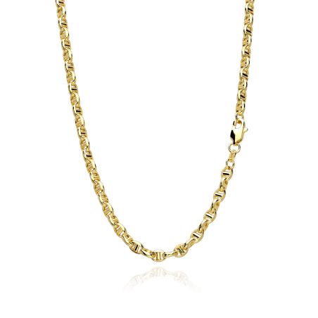 Cadena Oro 18k eslabón travesino 60cm "Kana"