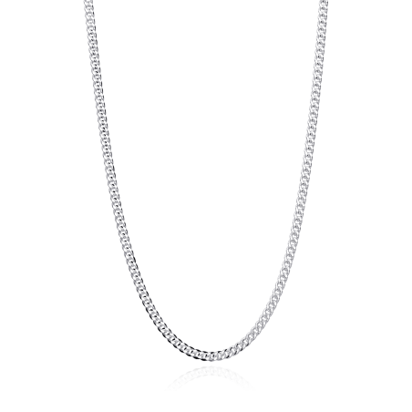 Cadena Plata de ley 60 cm "Trek" Cadena Plata de ley 60 cm "Trek"