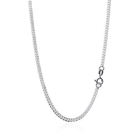 Cadena Plata de ley 60 cm "Trek" Cadena Plata de ley 60 cm "Trek"